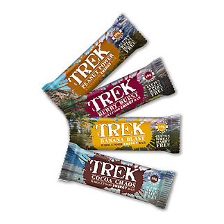 Trek Bars nutritional info - Trek Bar flavours - healthy snack bars