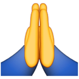 every student has used the pray hands emoji